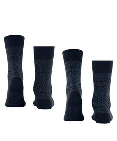 Rückansicht von ESPRIT Fair Isle  2-Pack Freizeitsocken Herren sortiment (0020)