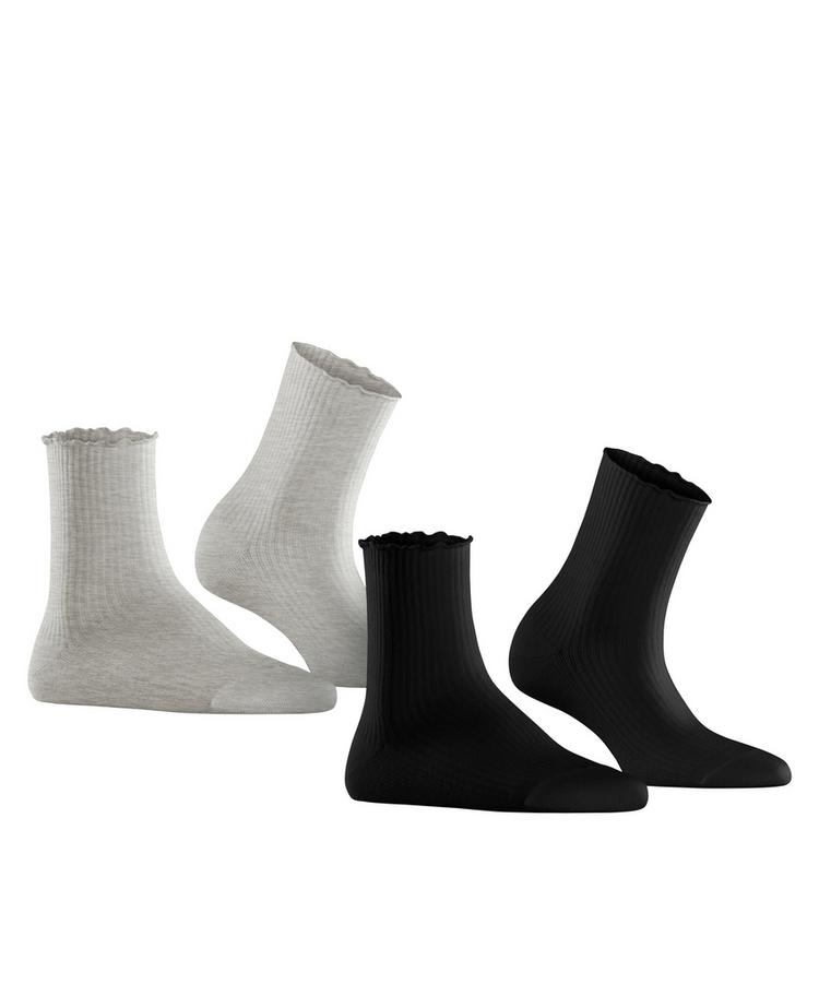 ESPRIT ESPRIT Vertical Rib SSO  2-Pack Socken Damen - sortiment (0050) - 0 | SportScheck