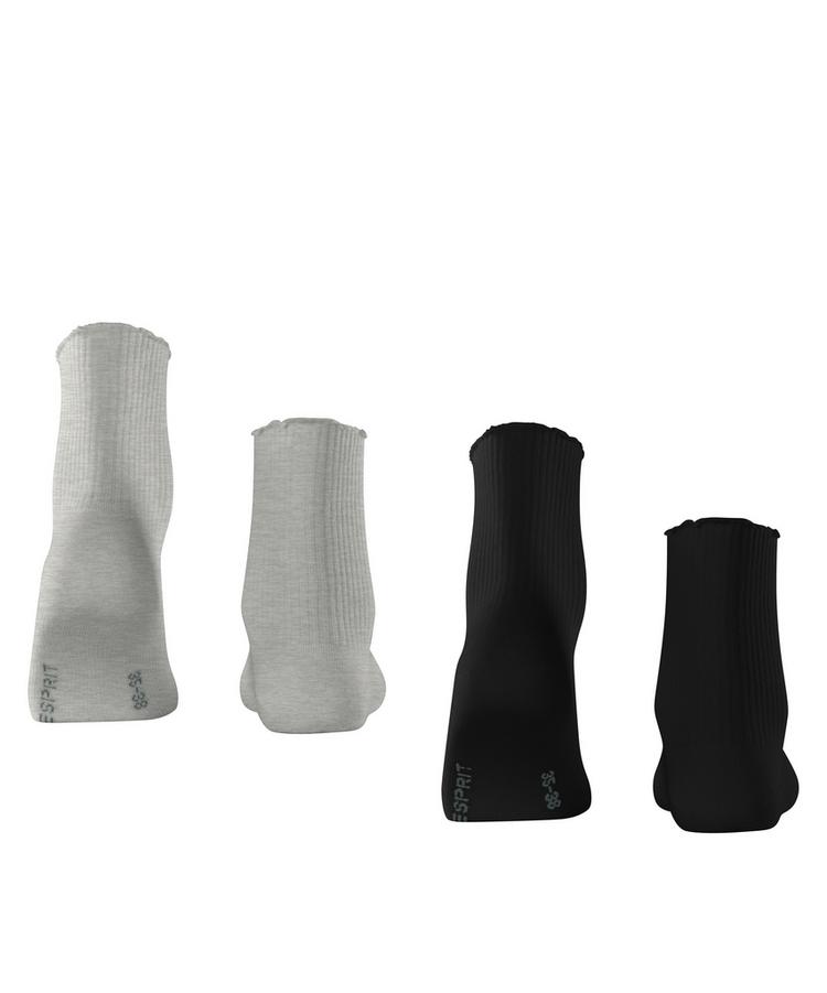 ESPRIT ESPRIT Vertical Rib SSO  2-Pack Socken Damen - sortiment (0050) - 0 | SportScheck