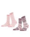 ESPRIT Fair Isle  2-Pack Socken Damen - sortiment (0020)