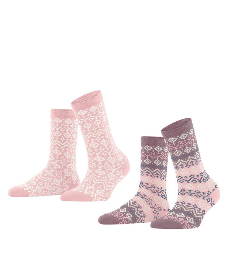 ESPRIT ESPRIT Fair Isle  2-Pack Socken Damen - sortiment (0020) - 0 | SportScheck
