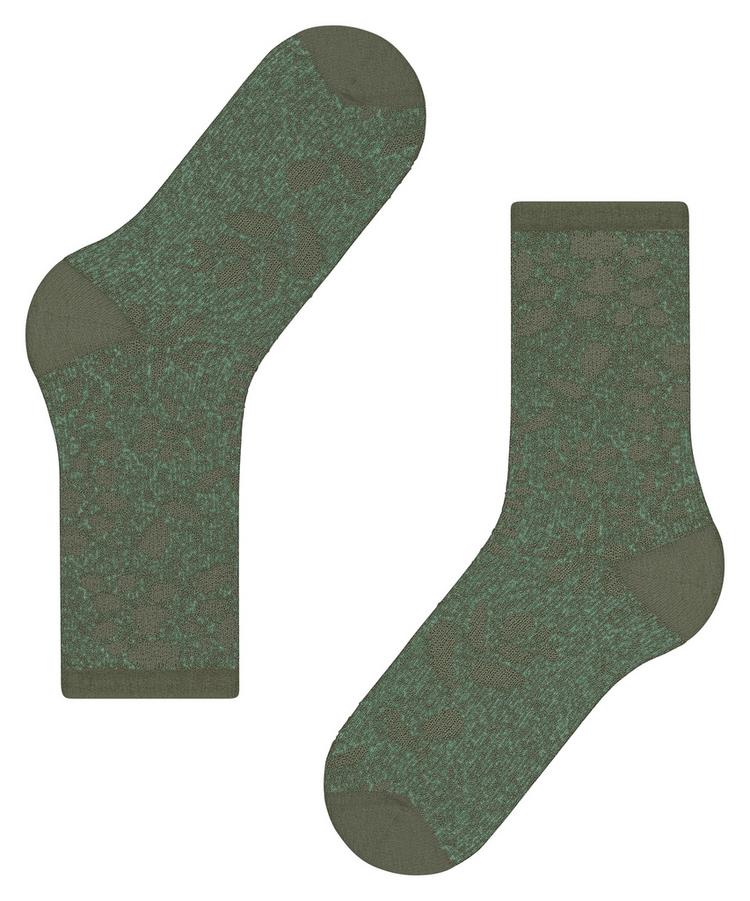 ESPRIT ESPRIT Homey Flowers SO Socken Damen - khaki green (7762) - 2 | SportScheck