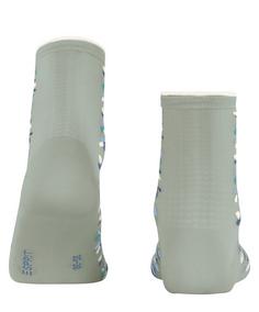 Rückansicht von ESPRIT Structured Leaves SSO Freizeitsocken Damen lime green (7350)