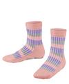 ESPRIT Multi Stripe Rib HP Socken Kinder - rose cloud (8285)