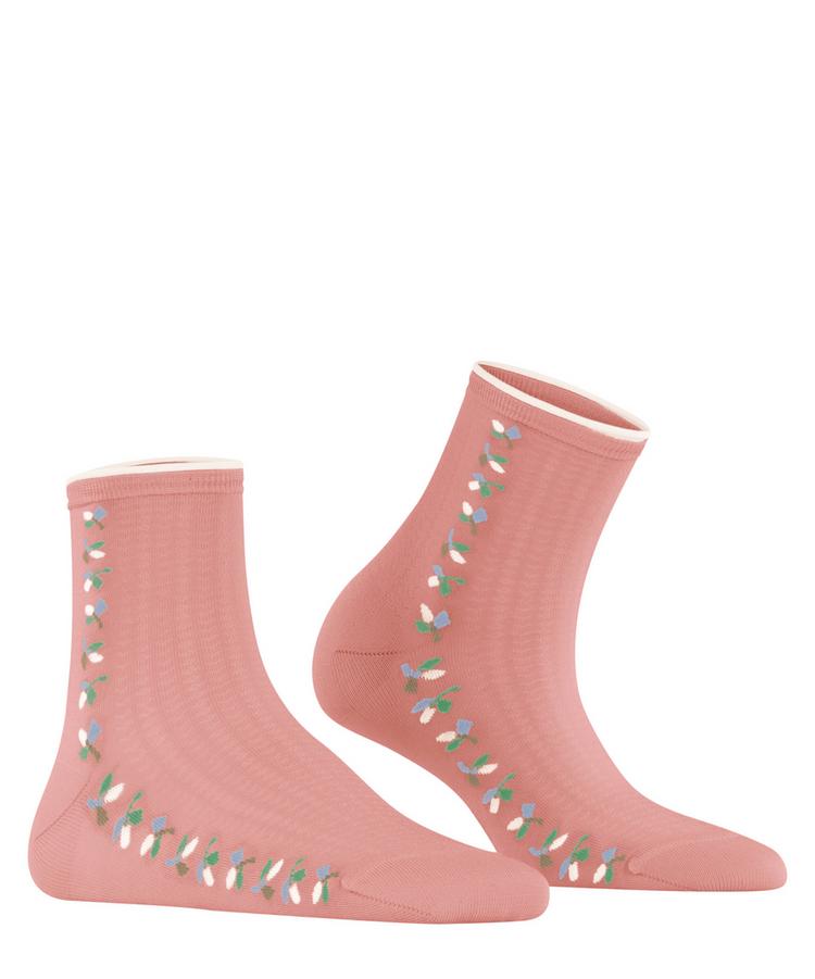 ESPRIT ESPRIT Structured Leaves SSO Socken Damen - wild rose (8803) - 0 | SportScheck