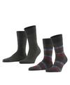 ESPRIT Fair Isle  2-Pack Socken Herren - sortiment (0040)
