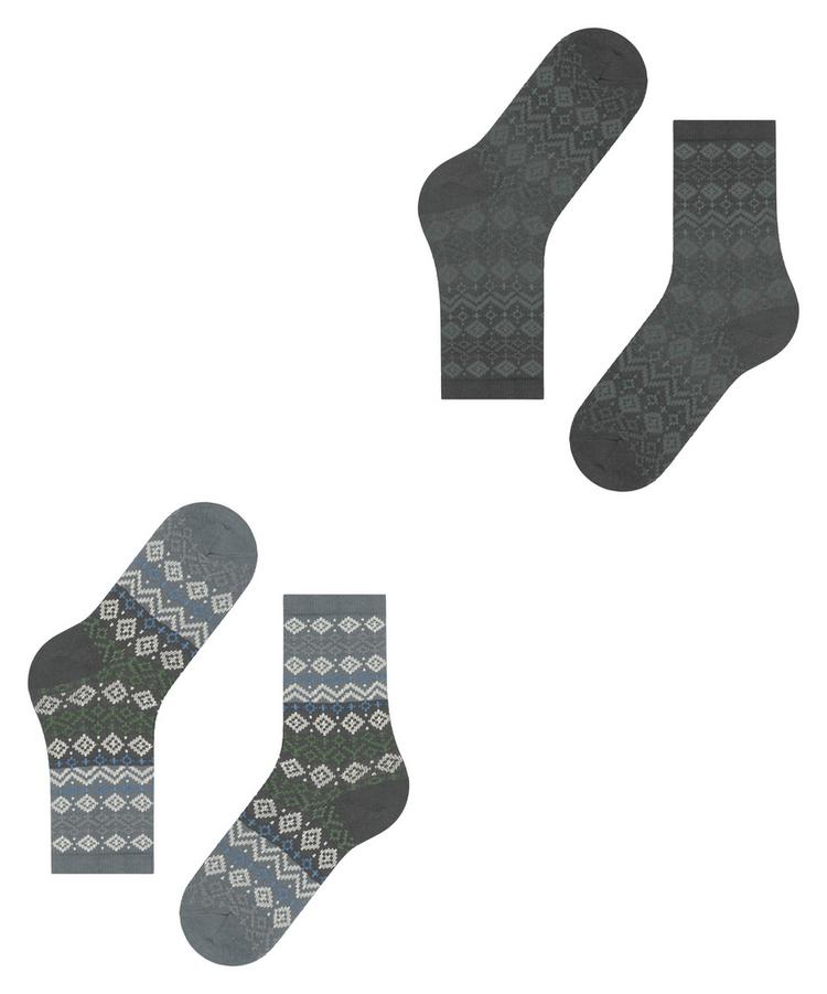 ESPRIT ESPRIT Fair Isle  2-Pack Socken Damen - sortiment (0050) - 2 | SportScheck