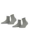ESPRIT Cozy Dot 2-Pack Socken Damen - silver (3290)
