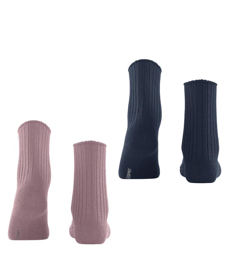 ESPRIT ESPRIT Cosy Rib 2-Pack Socken Damen - sortiment (0020) - 0 | SportScheck
