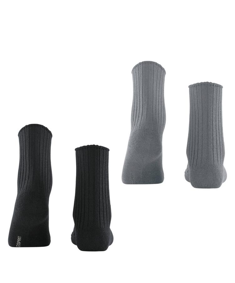 ESPRIT ESPRIT Cosy Rib 2-Pack Socken Damen - sortiment (0030) - 0 | SportScheck