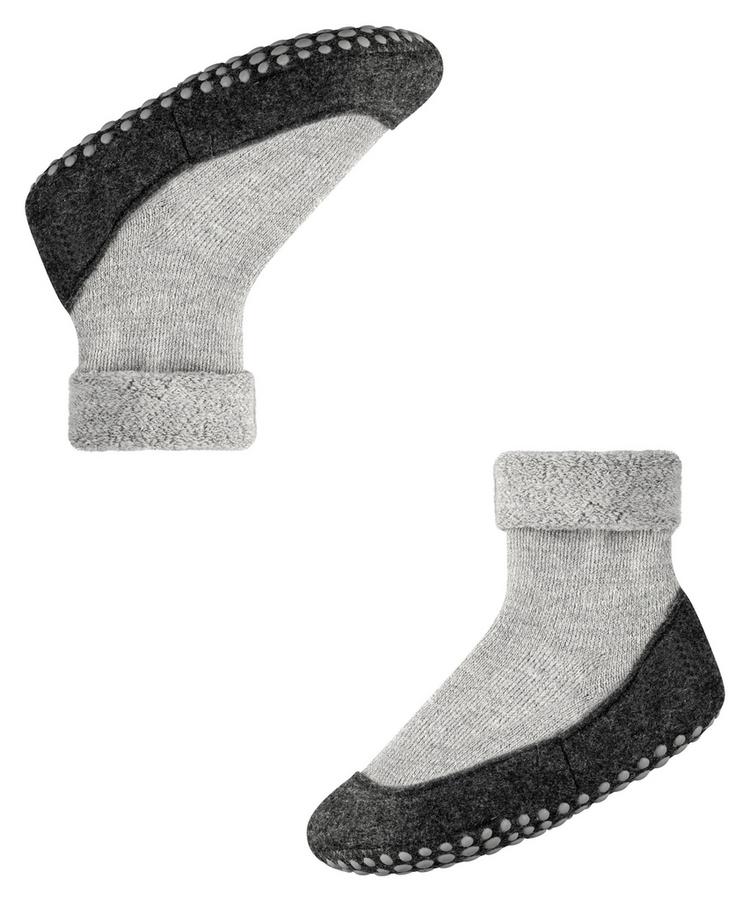 Falke Falke Cosyshoe Minis SO CP Hausschuhe Kinder - light grey (3400) - 2 | SportScheck