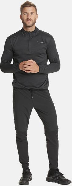 Rückansicht von Endurance LEDGER Langarmshirt Herren 1001 Black