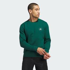 Rückansicht von adidas Sweatshirt Funktionsshirt Herren Collegiate Green