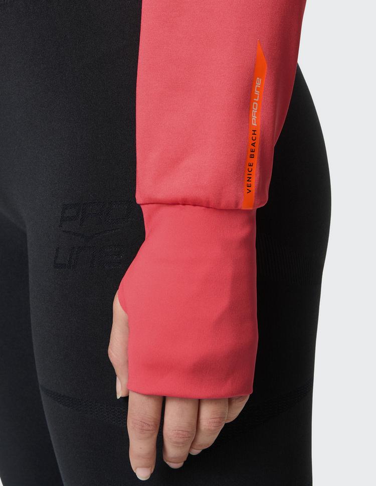 VENICE BEACH VENICE BEACH Pro Line Jacksonville Hoodie Damen - red melon - 3 | SportScheck