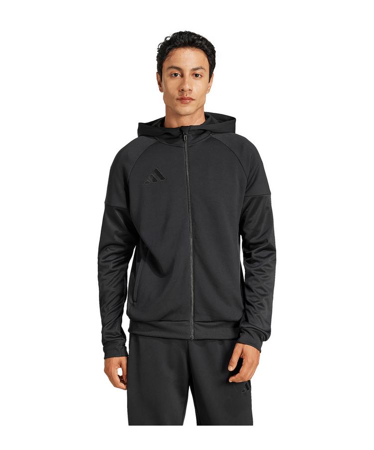 adidas adidas Tiro 25 Travel Kapuzenjacke Trainingsjacke Herren - schwarz - 0 | SportScheck