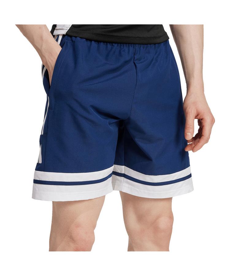 adidas adidas Squadra 25 Downtime Short Fu&szlig;ballshorts Herren - blauweiss - 0 | SportScheck