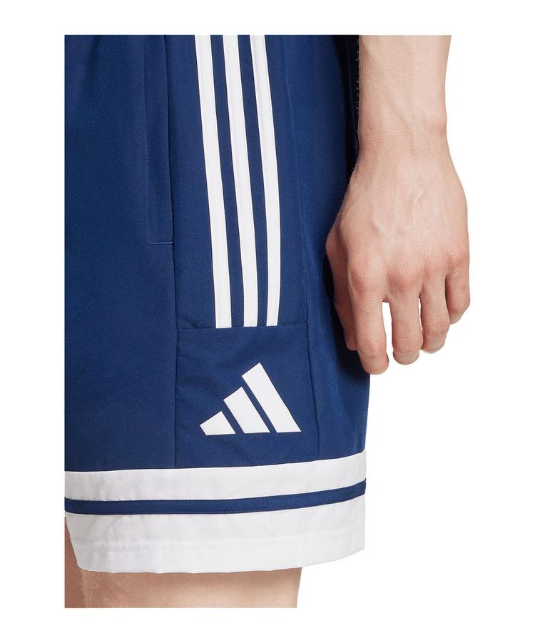 adidas adidas Squadra 25 Downtime Short Fu&szlig;ballshorts Herren - blauweiss - 3 | SportScheck