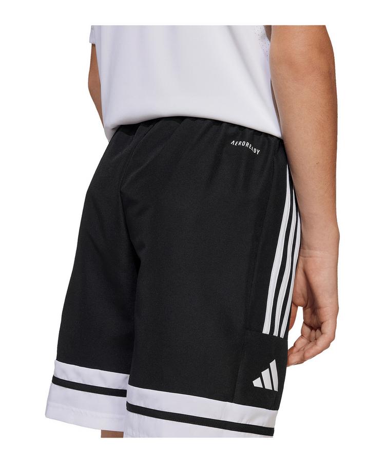 adidas adidas Squadra 25 Downtime Short Kids Fu&szlig;ballshorts Kinder - schwarzweiss - 1 | SportScheck