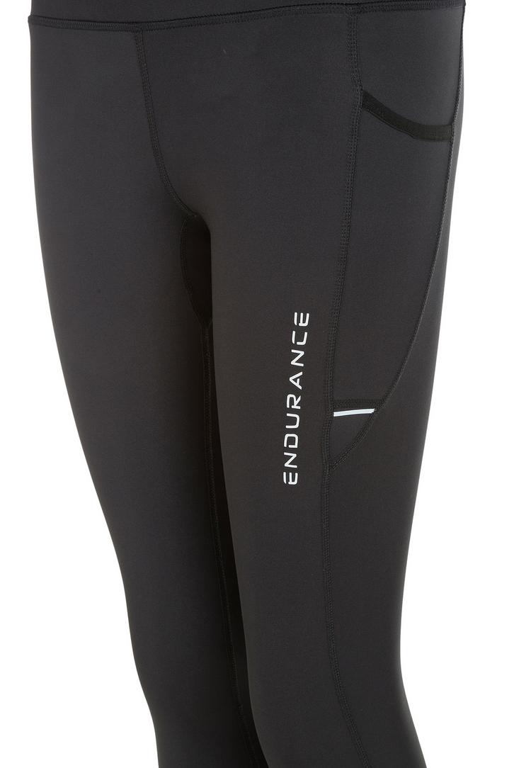 Endurance Endurance Energy Jr. Tights Kinder - 1001 Black - 0 | SportScheck