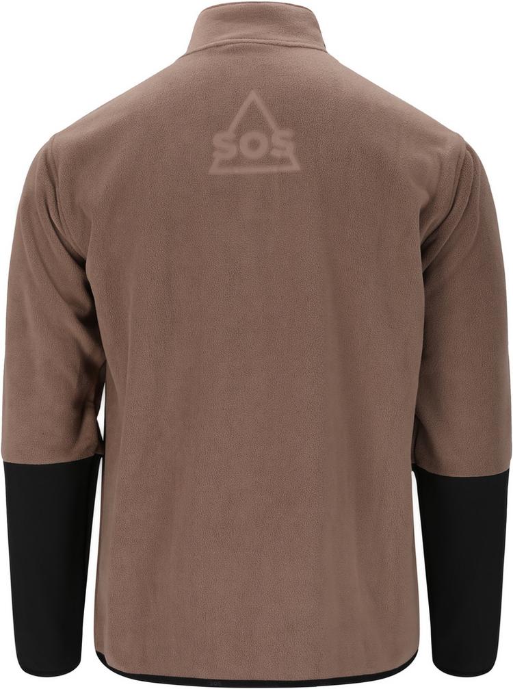 SOS SOS Laax Fleecepullover Herren - 1137 Pine Bark - 0 | SportScheck