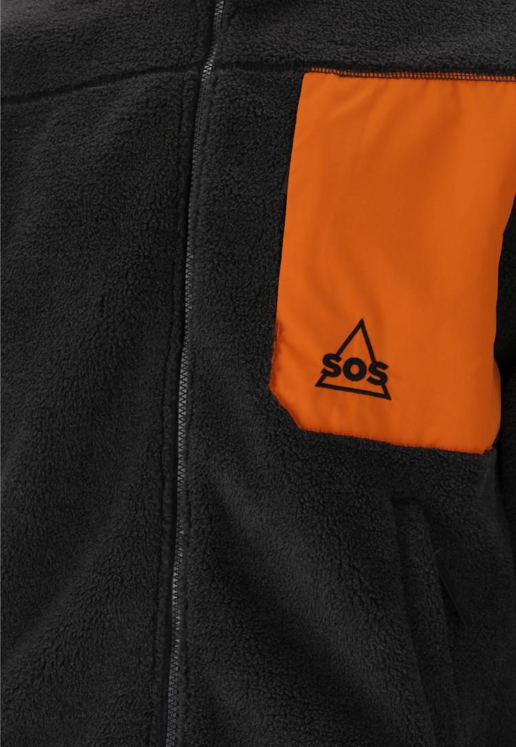 SOS SOS La Grave Fleecejacke Herren - 1051 Asphalt - 0 | SportScheck