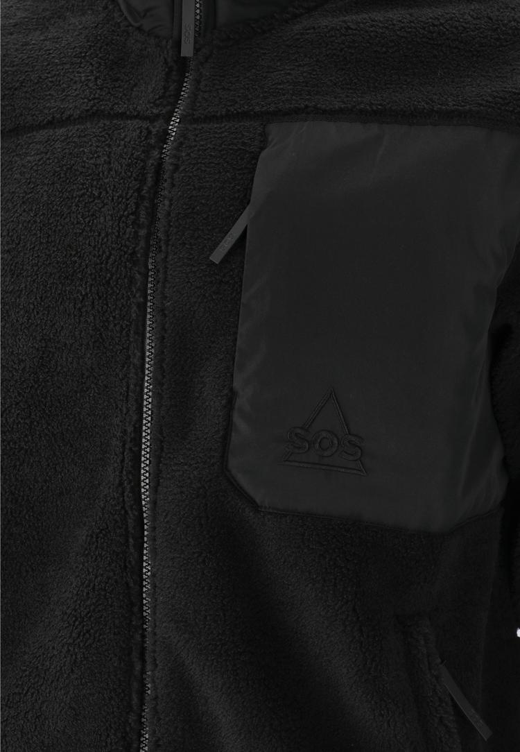 SOS SOS La Grave Fleecejacke Herren - 1001 Black - 0 | SportScheck