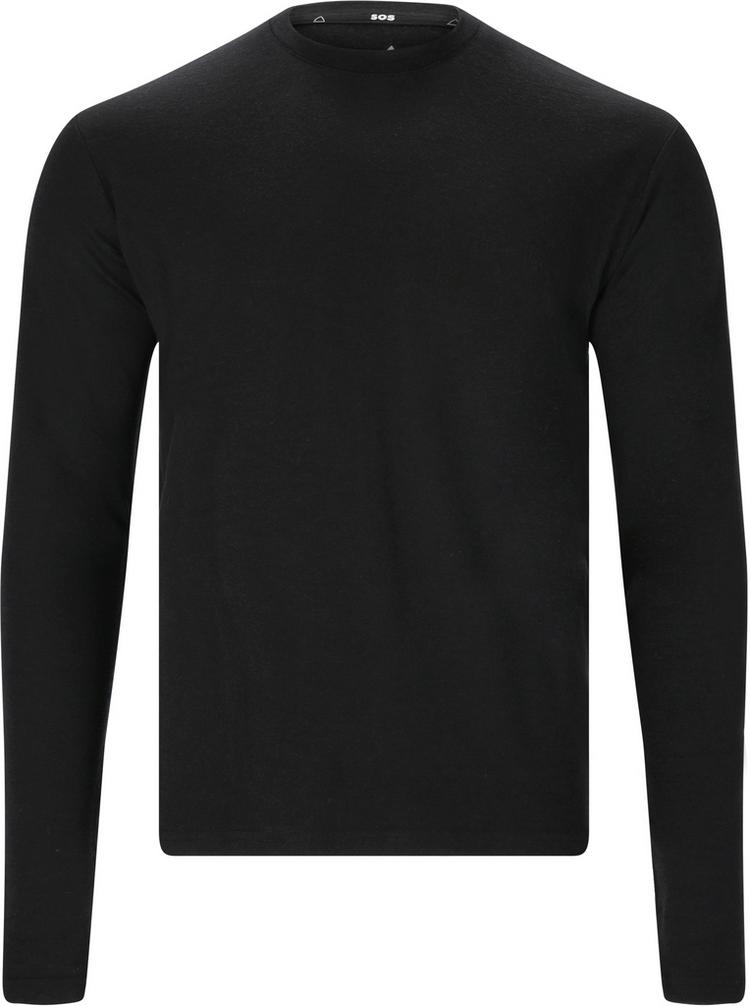 SOS SOS R&oslash;ldal Langarmshirt Herren - 1001 Black - 0 | SportScheck