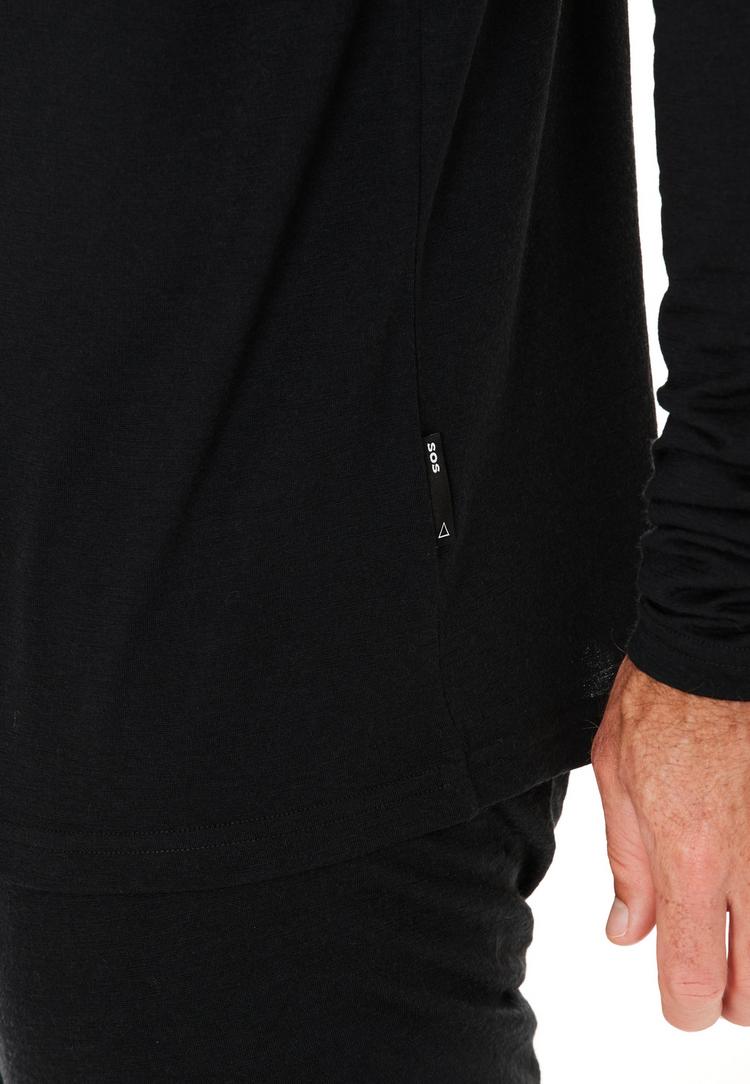 SOS SOS R&oslash;ldal Langarmshirt Herren - 1001 Black - 2 | SportScheck