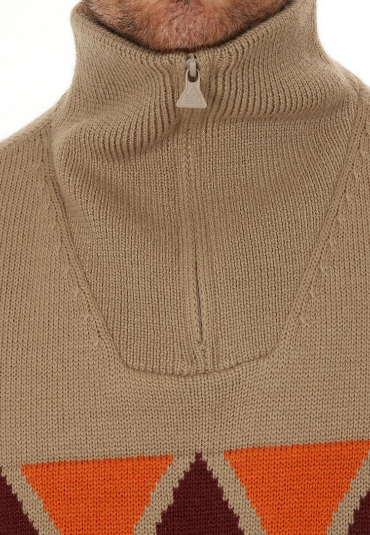 SOS SOS Aboda Strickpullover Herren - 1137 Pine Bark - 1 | SportScheck