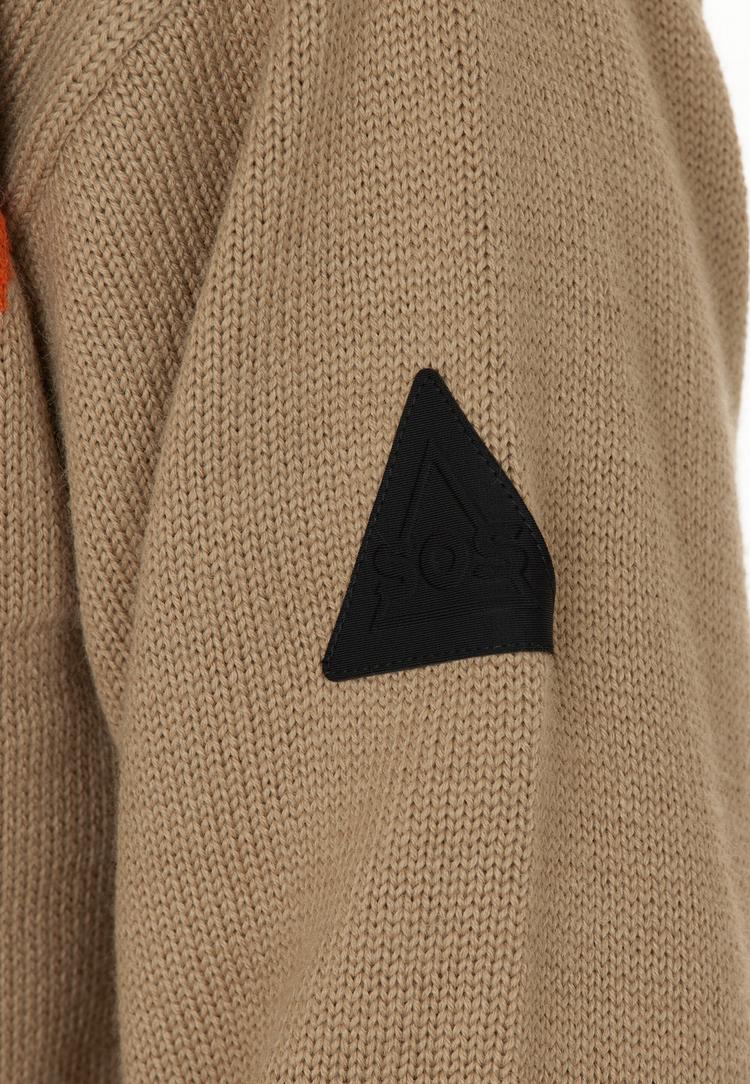 SOS SOS Aboda Strickpullover Herren - 1137 Pine Bark - 3 | SportScheck