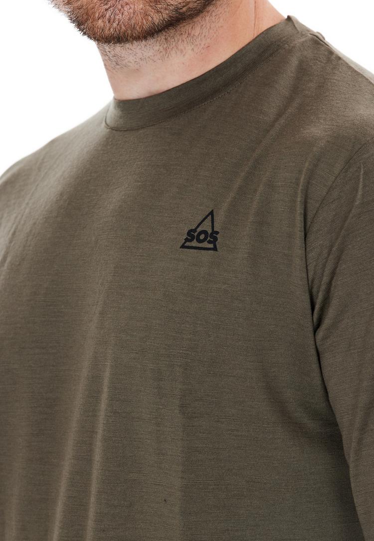 SOS SOS R&oslash;ldal Langarmshirt Herren - 5056 Tarmac - 1 | SportScheck