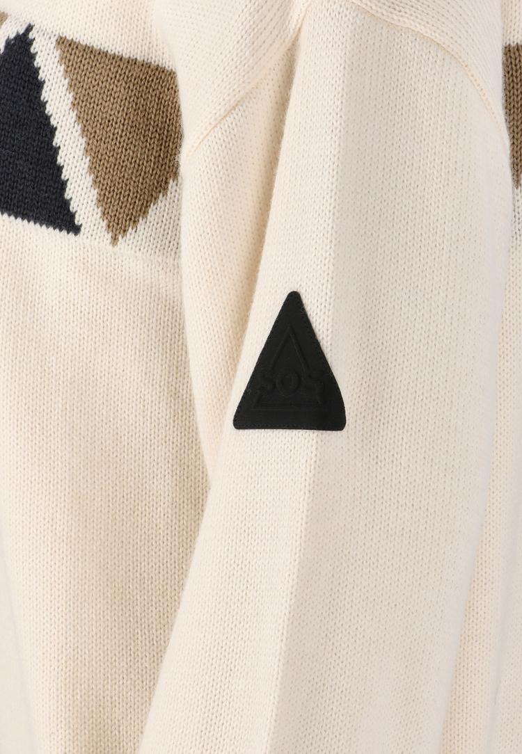 SOS SOS Aboda Strickpullover Herren - 1002 White - 0 | SportScheck