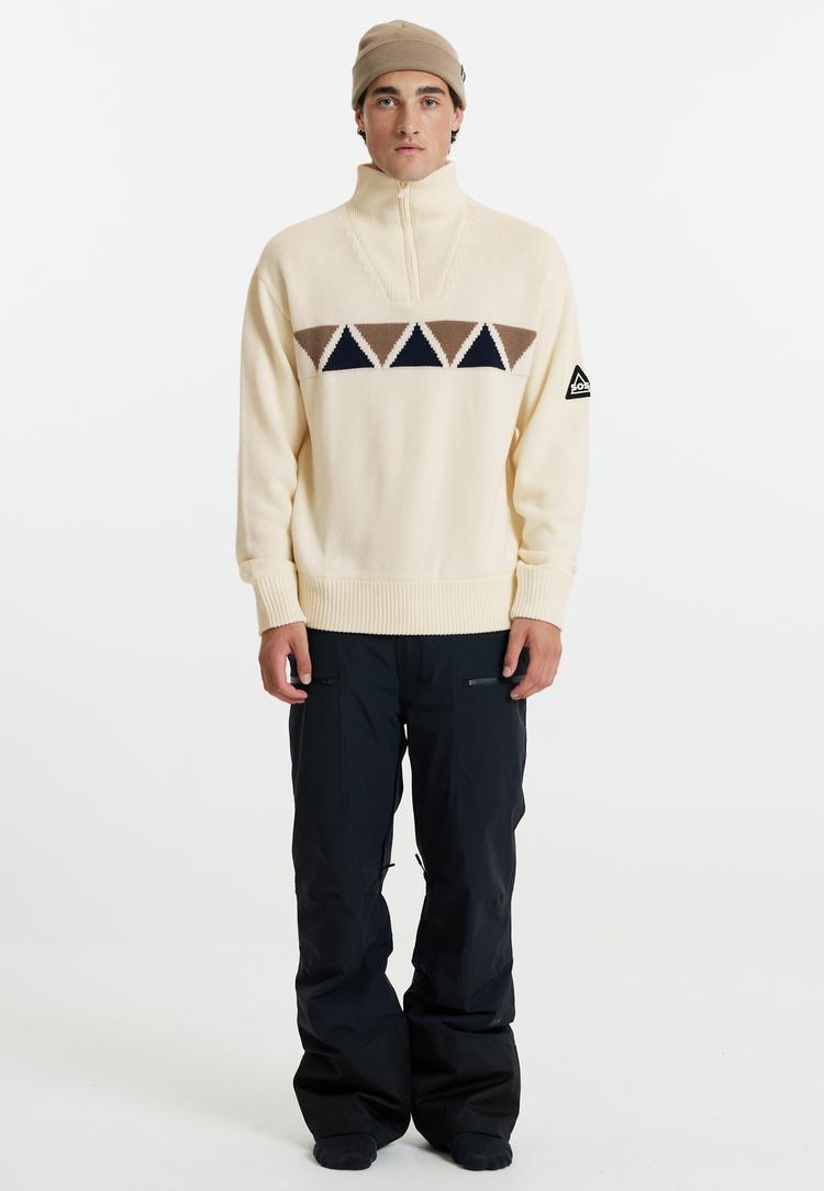 SOS SOS Aboda Strickpullover Herren - 1002A  White - 0 | SportScheck
