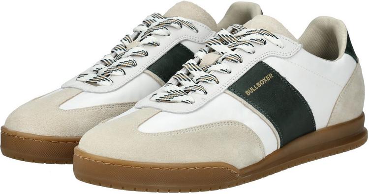 Bullboxer Bullboxer Sneaker Sneaker Herren - Wei&szlig;/Gr&uuml;n - 0 | SportScheck
