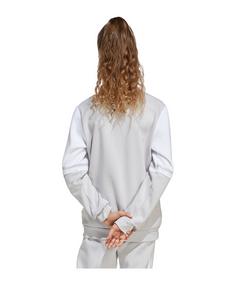 Rückansicht von adidas Squadra 25 Sweatshirt Kids Funktionssweatshirt Kinder grauweiss