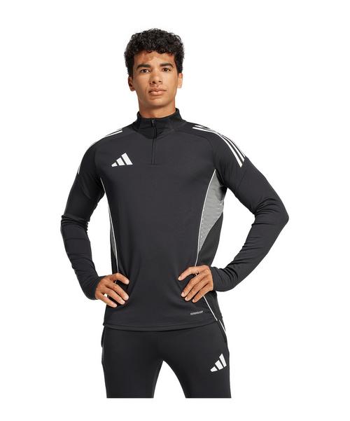 Rückansicht von adidas Tiro 25 Competition Sweatshirt Funktionssweatshirt Herren schwarzgrau