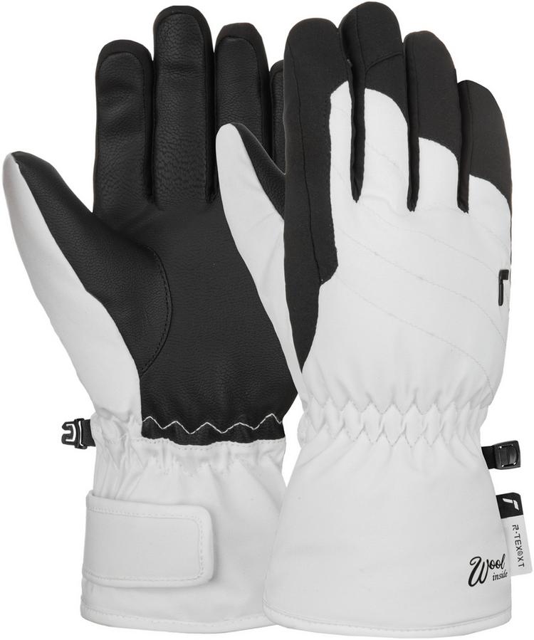 Reusch Reusch Angie R-TEX&reg; XT Junior Handschuh Kinder - 1101 white / black - 0 | SportScheck