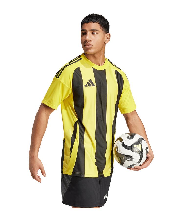 adidas adidas Striped 24 Trikot Trikot Herren - gelbschwarz - 1 | SportScheck