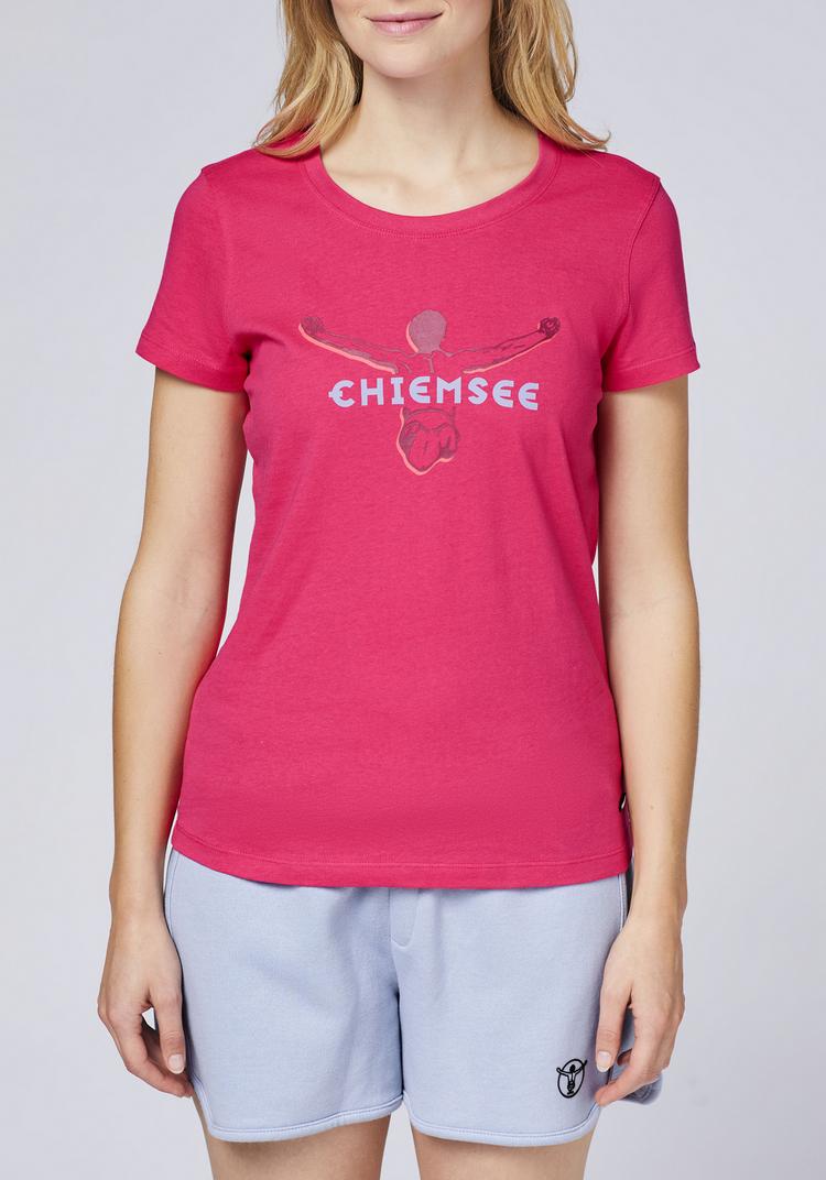 Chiemsee Chiemsee T-Shirt T-Shirt Damen - 18-1754 Raspberry - 9 | SportScheck