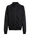 adidas Tiro 25 Travel Kapuzenjacke Kids Trainingsjacke Kinder - schwarz