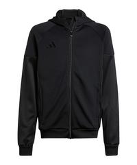 adidas Tiro 25 Travel Kapuzenjacke Kids Trainingsjacke Kinder - schwarz