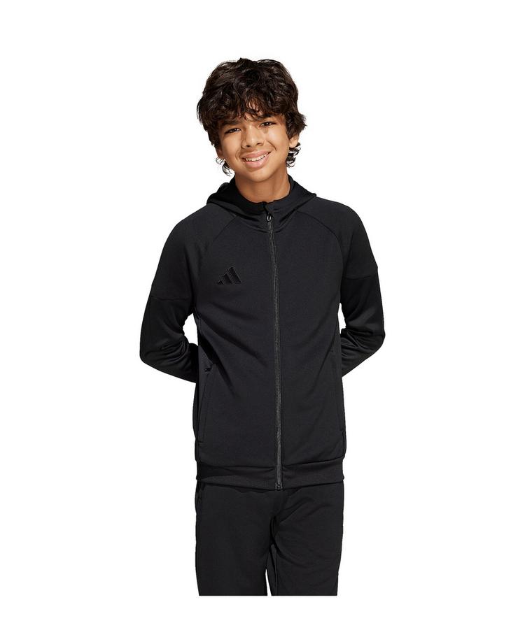 adidas adidas Tiro 25 Travel Kapuzenjacke Kids Trainingsjacke Kinder - schwarz - 0 | SportScheck