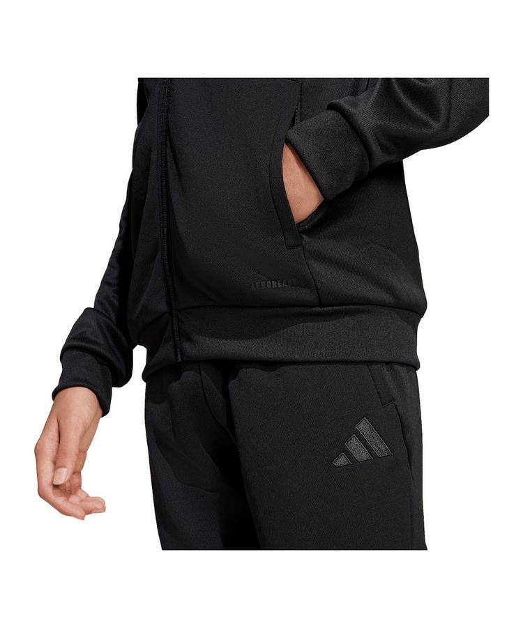 adidas adidas Tiro 25 Travel Kapuzenjacke Kids Trainingsjacke Kinder - schwarz - 2 | SportScheck