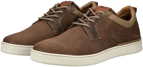 Rückansicht von Bullboxer Sneaker Sneaker Herren Dunkelbraun