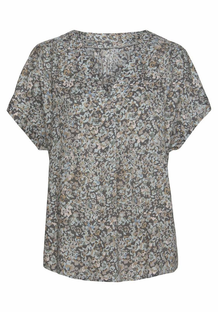 Vivance Vivance Kurzarmbluse Kurzarmbluse Damen - grau-bedruckt - 0 | SportScheck