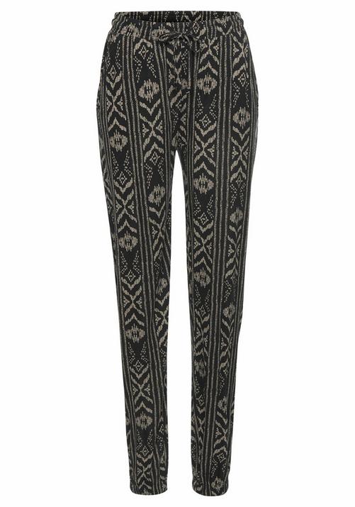 Lascana Jerseyhose Printhose Damen