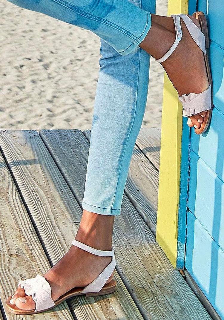 Lascana Lascana Sandale Sandalen Damen - ros&eacute; - 0 | SportScheck