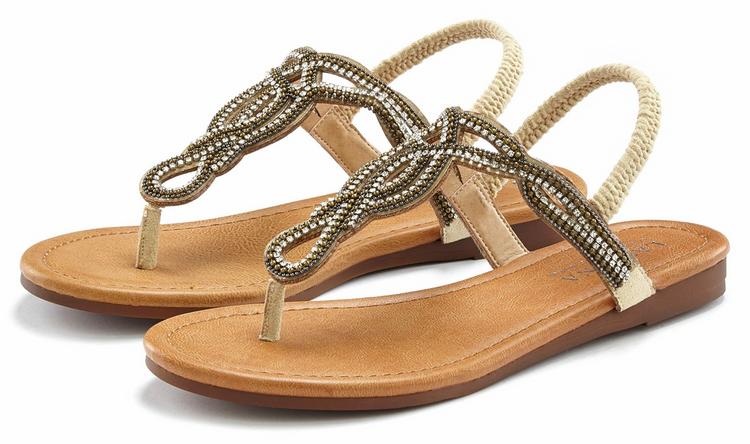 Lascana Lascana Zehentrenner Zehentrenner Damen - beige - 0 | SportScheck