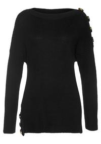 Lascana Strickpullover Strickpullover Damen - schwarz