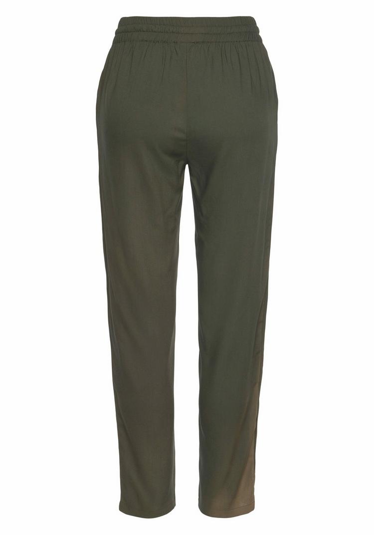 Lascana Lascana Schlupfhose Stoffhose Damen - khaki - 0 | SportScheck